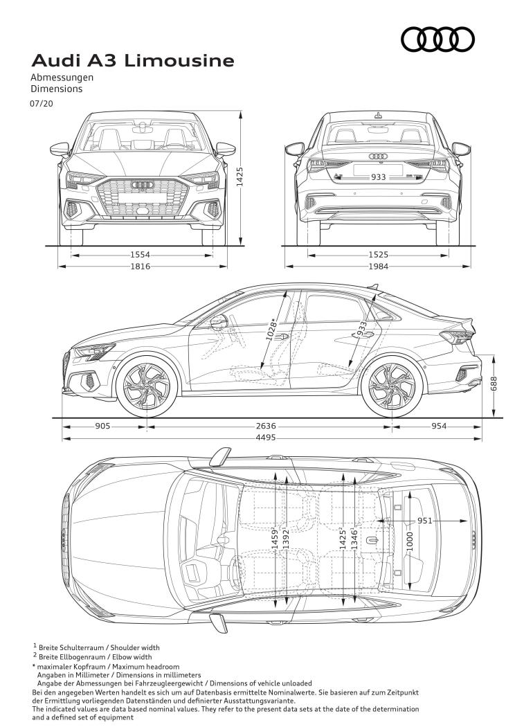 Audi Parking system plus anteriore grafico Audi A3 8V