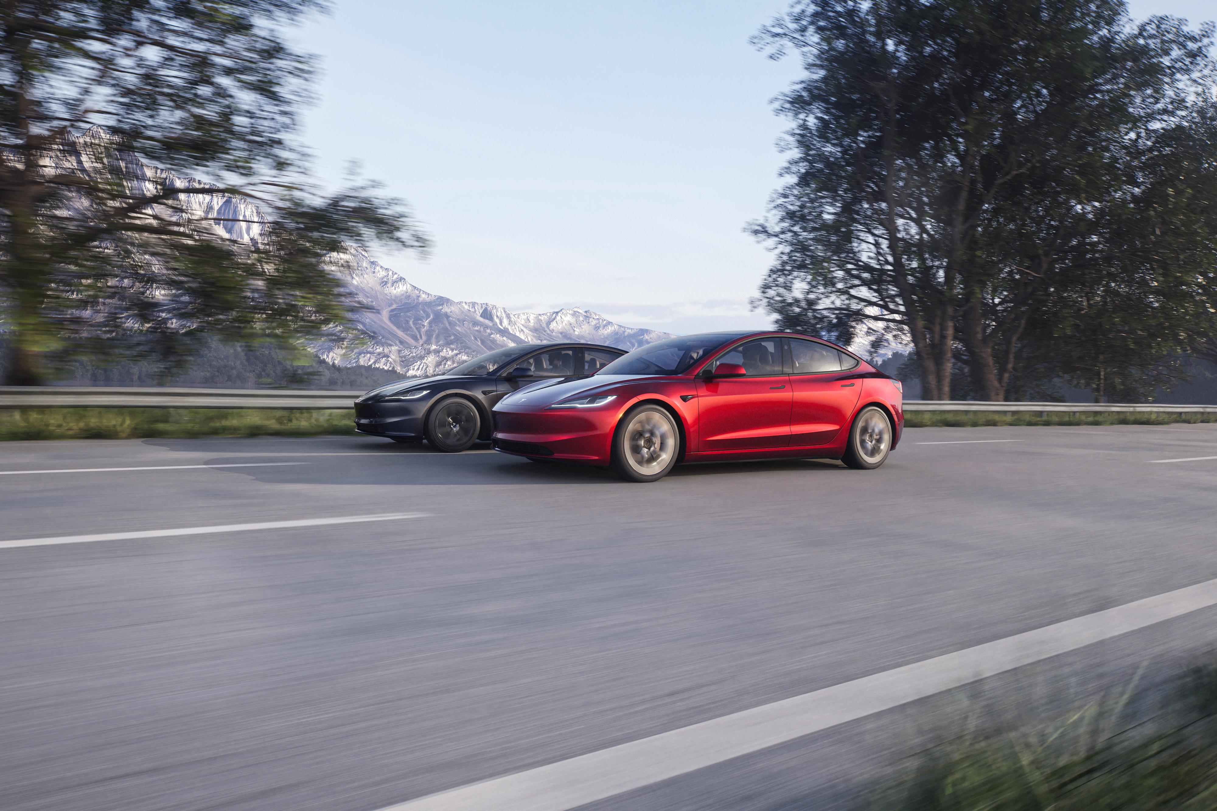 Tesla MODEL 3 2024  Più SILENZIO e AUTONOMIA. Da 42.490 euro